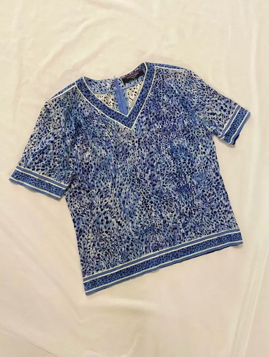 LEONARD　トップス レディース M LEONARD レナード レオパード 半袖 トップス Tシャツ