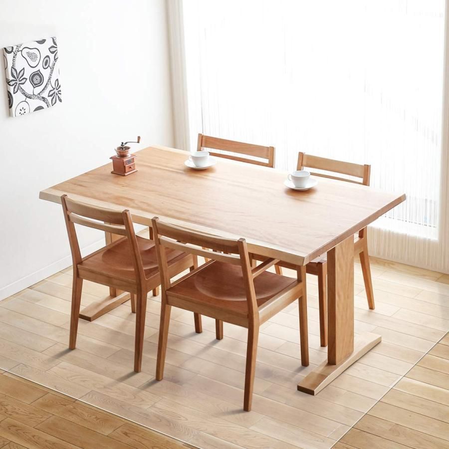 拭くだけ ダイニングマット 透明 240×180cm クリア 1.5mm厚 拭ける PVCマット 床暖房対応 お手入れ簡単 キッチマット ソフト