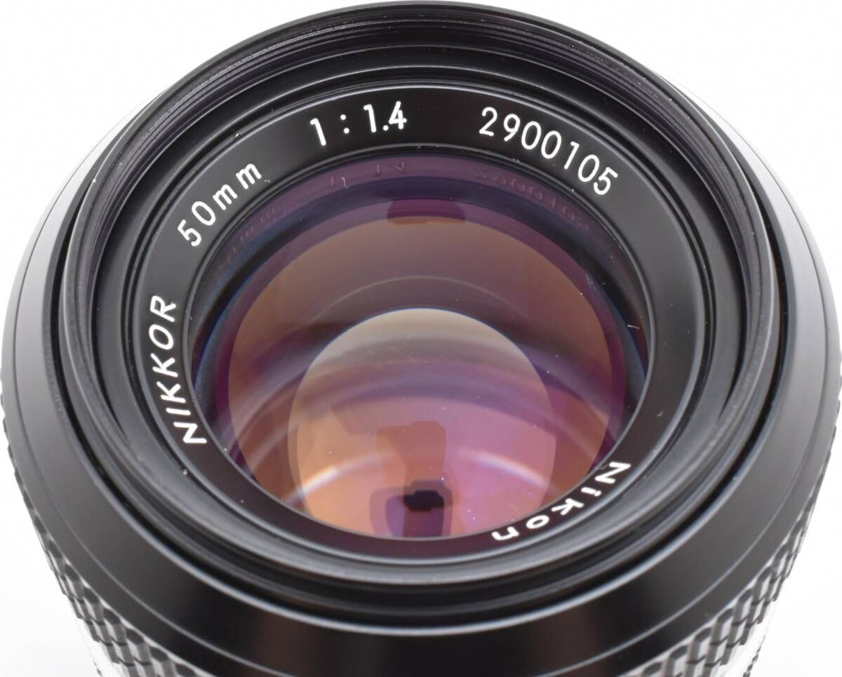 G25[6789F]☆美品☆ ニコン Nikon NIKKOR 50mm F1.4 非Ai