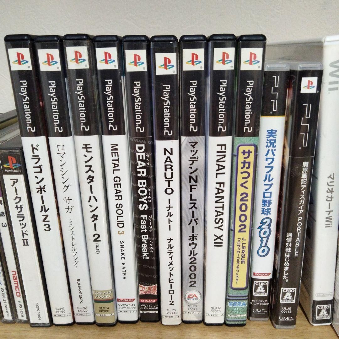 J)ps2 ソフトセット 31本セット J)ps2 ソフトセット 31本セット PS2ソフト
