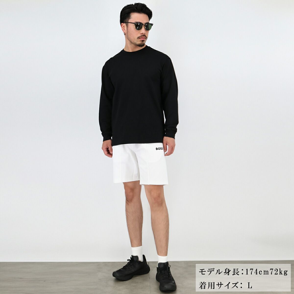 □HUGO BOSS ヒューゴボス BOSSコレクション メンズ ショート
