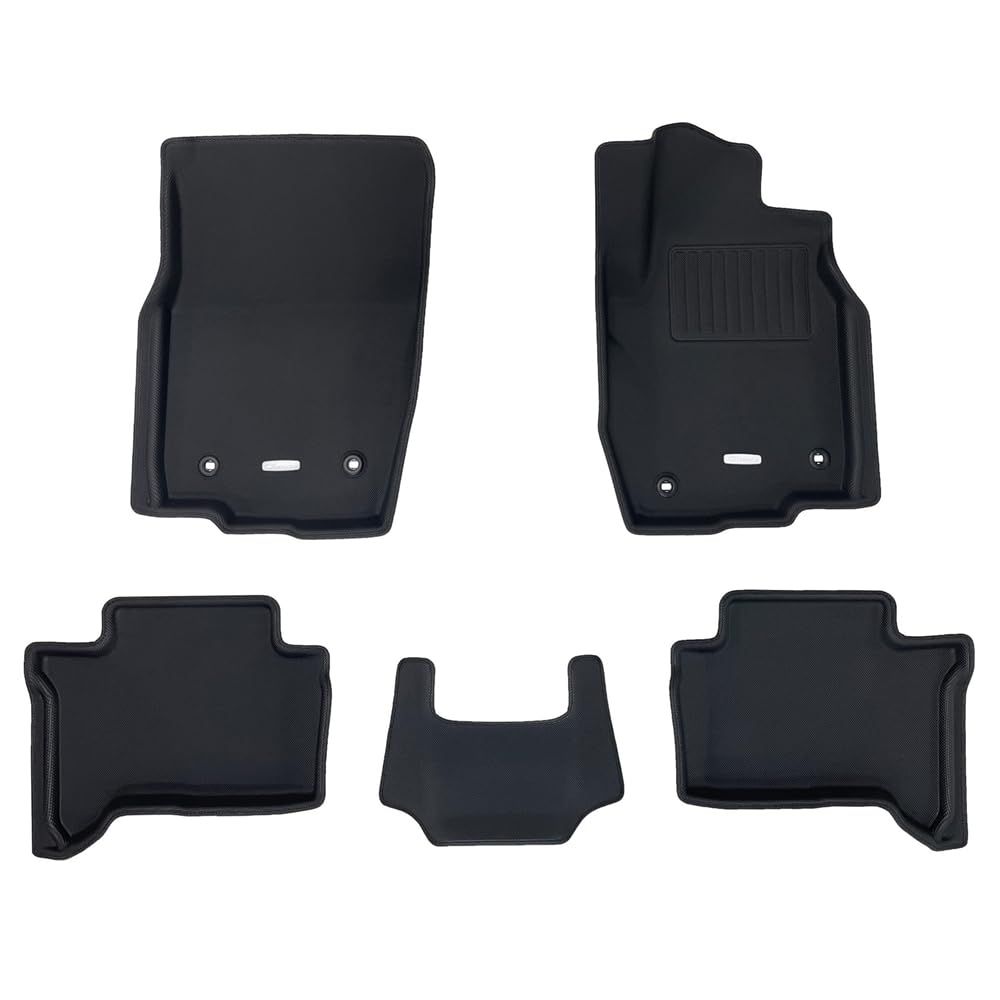 クラッツィオ Clazzio フロアマット 立体タイプ 1台分セット ランドクルーザー250 GDJ250W | TRJ250W R6 2025 |4～ 5人乗 ラバータイプ ブラック ET-1627 5EETB1627K