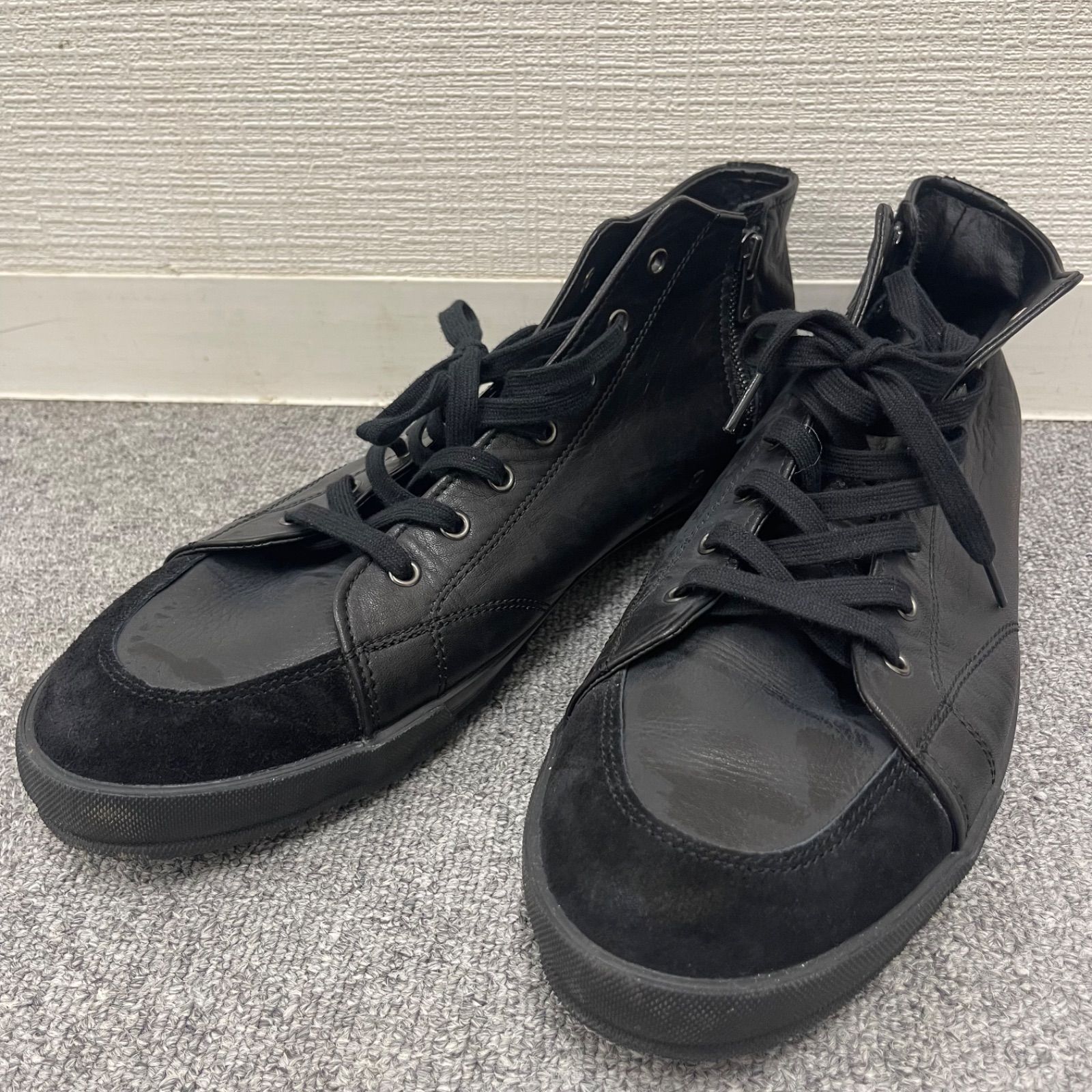 Spingle Move ハイカットスニーカー 黒 Amazon | SPINGLE MOVE 