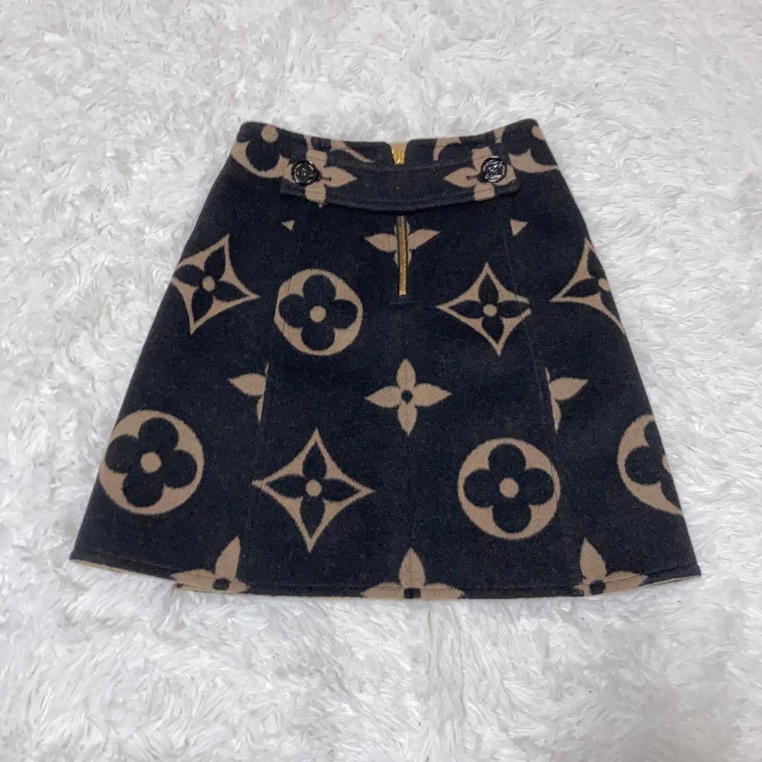 新品・タグ&箱付き】Louis Vuitton スカート モノグラム 34