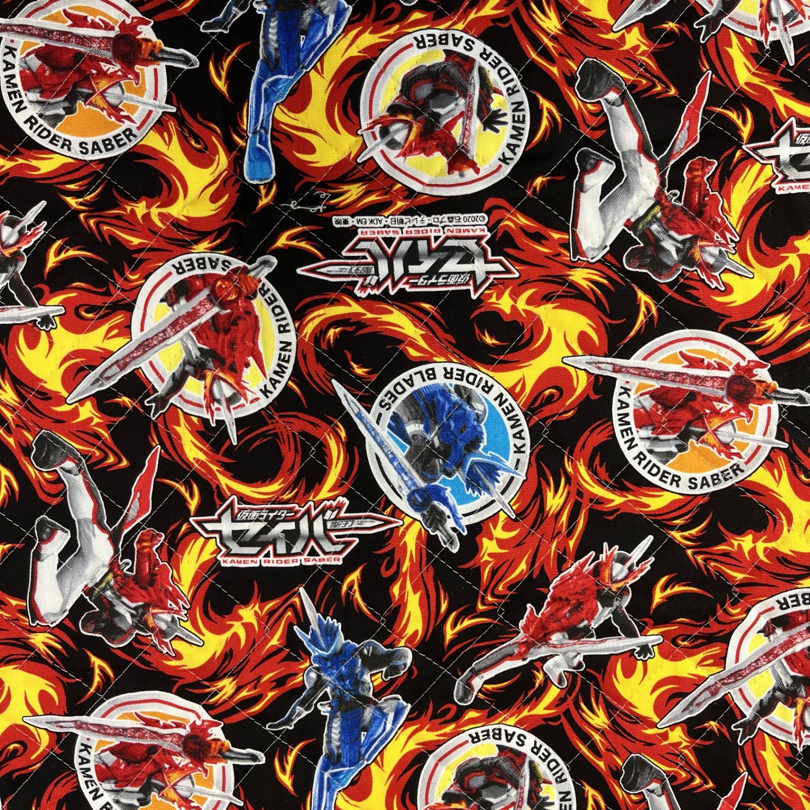 仮面ライダーシリーズ　キャラクター キルト生地 50cmカットクロス
