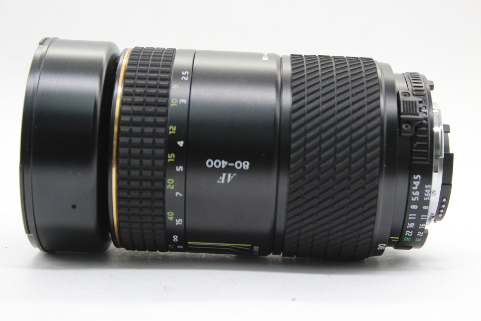 【訳あり品】 トキナー Tokina  AT-X AF 80-400mm F4.5-5.6 ニコンマウント 前後キャップ付き レンズ  s5116