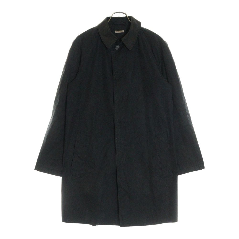 BOTTEGA VENETA ステンカラーコート ブラック BOTTEGA VENETA（ボッテガヴェネタ）ステンカラーコート 黒