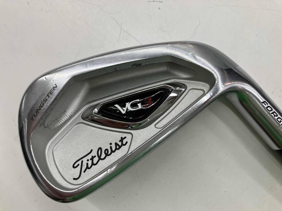TITLEIST VG3 アイアン6本セット/ FLEX S/ 中古品 タイトリスト ロゴ