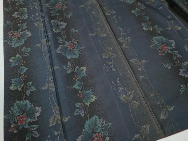 平和屋着物○本場大島紬 9マルキ 草花文 正絹 逸品 CAAU2774yc - メルカリ