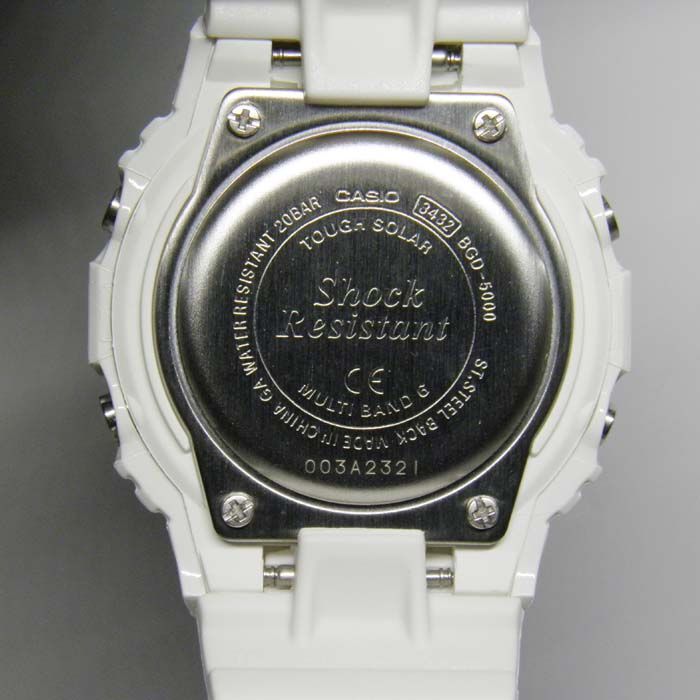 CASIO(カシオ)Baby-G(べビージー）BGD-5000-7JF ホワイト マルチ