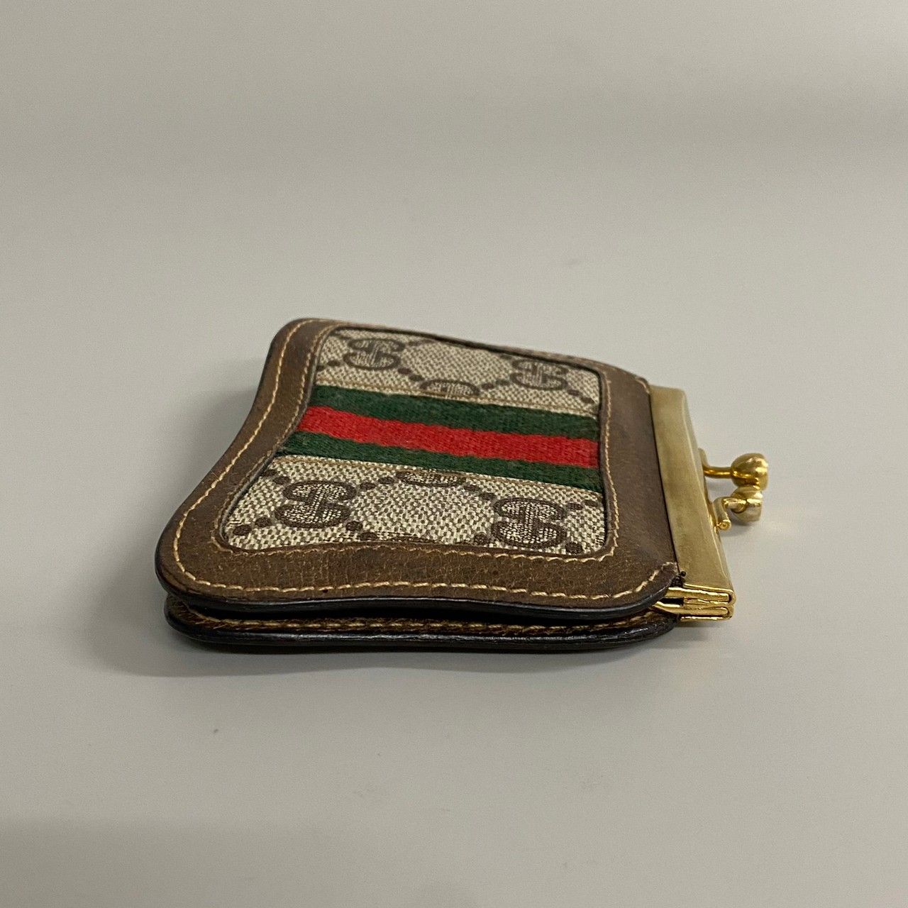 美品 GUCCI グッチ オールドグッチ ヴィンテージ シェリーライン