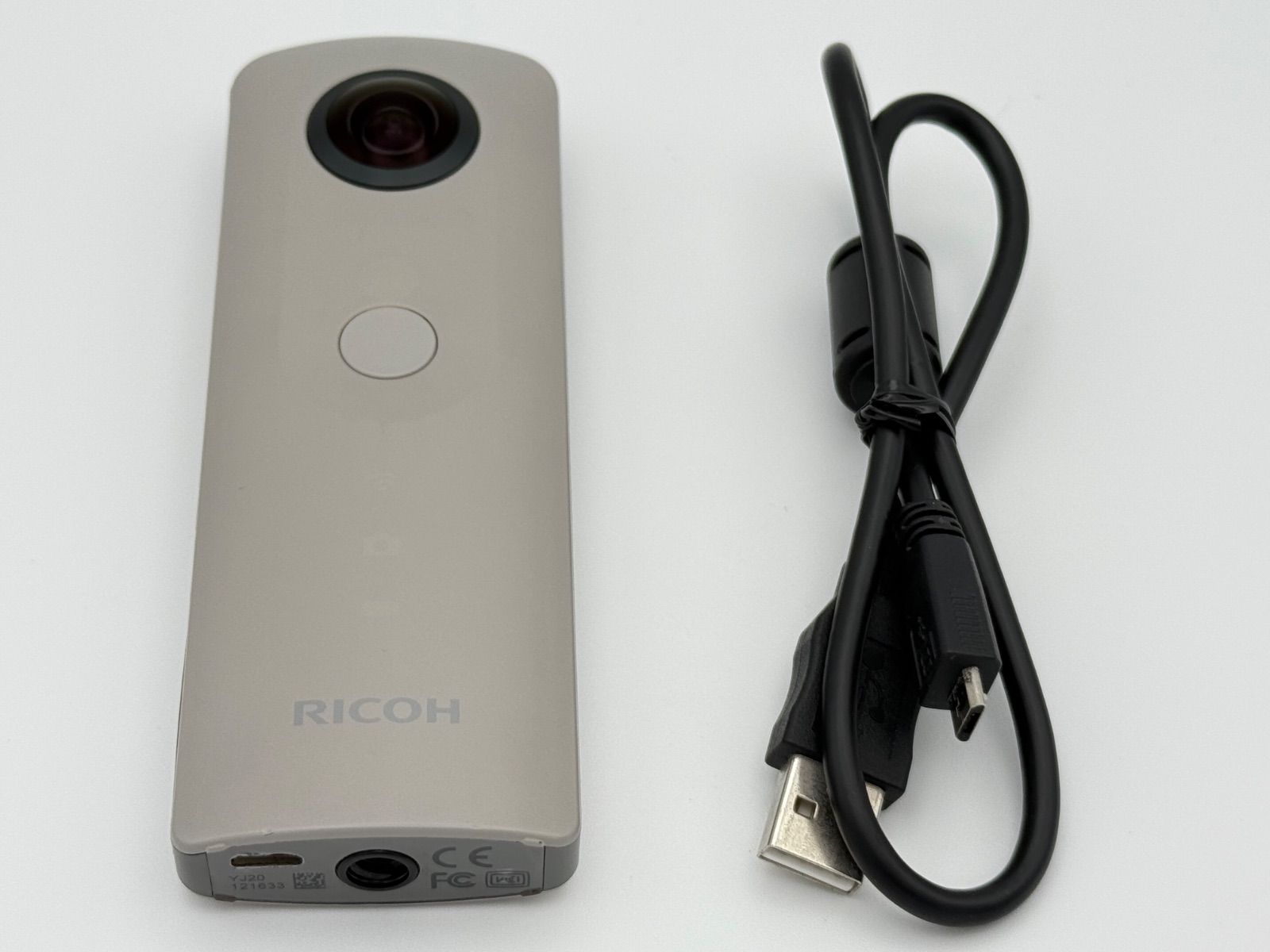 RICOH THETA SC ベージュ Amazon | RICOH 360度カメラ RICOH THETA SC (ベージュ) 全天球
