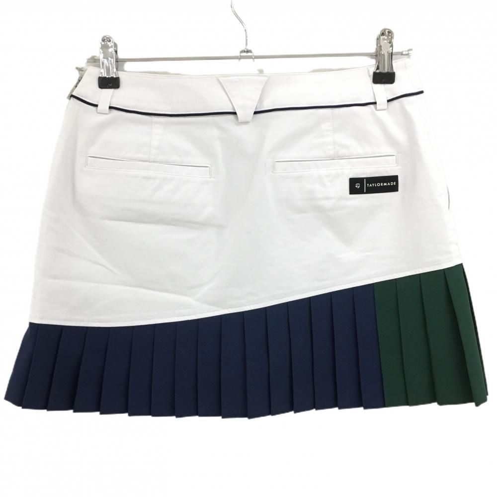 TaylorMade ゴルフ プリーツスカート ホワイトS テーラーメイド