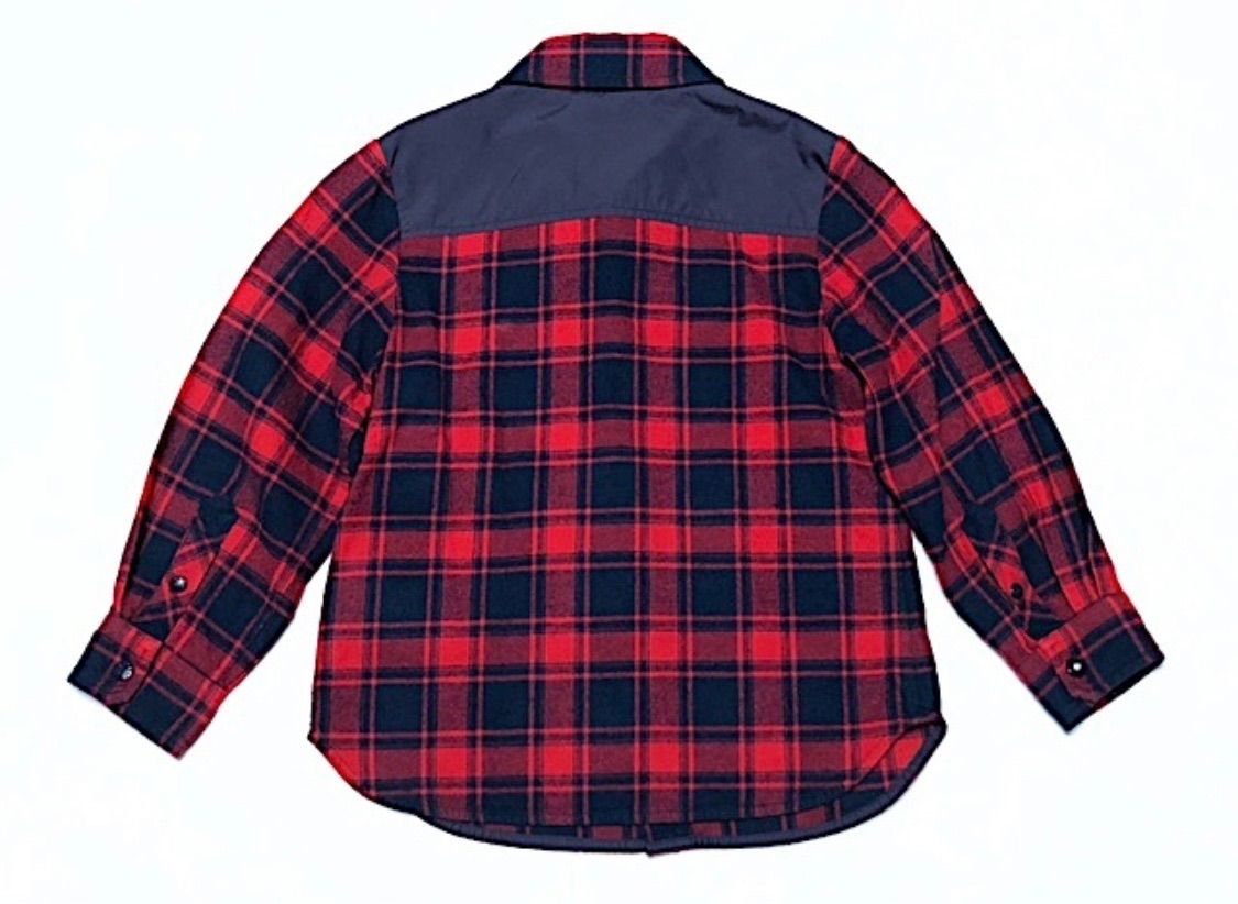 チェック柄 長袖シャツ