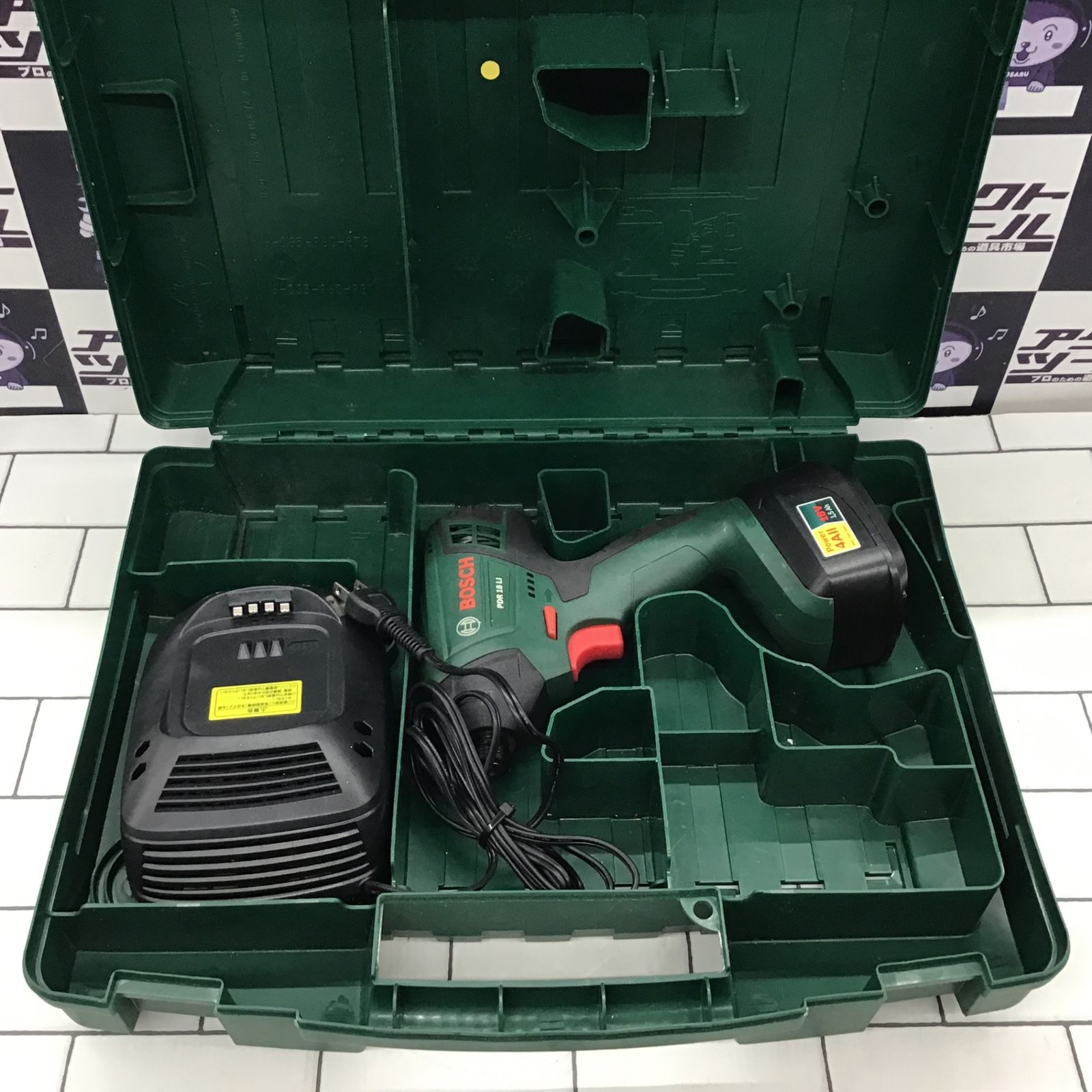 ボッシュ(BOSCH) 18Vバッテリー インパクトドライバー PDR18LI-1B【所沢店】