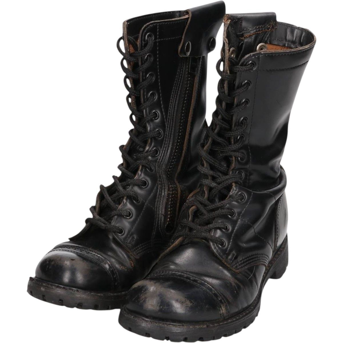 未使用品　米軍実物　CORCORAN コーコラン　ミリタリーブーツ24.5cm④ 新品 USA製 米軍 CORCORAN コーコラン 12ホール ジャンプブーツ