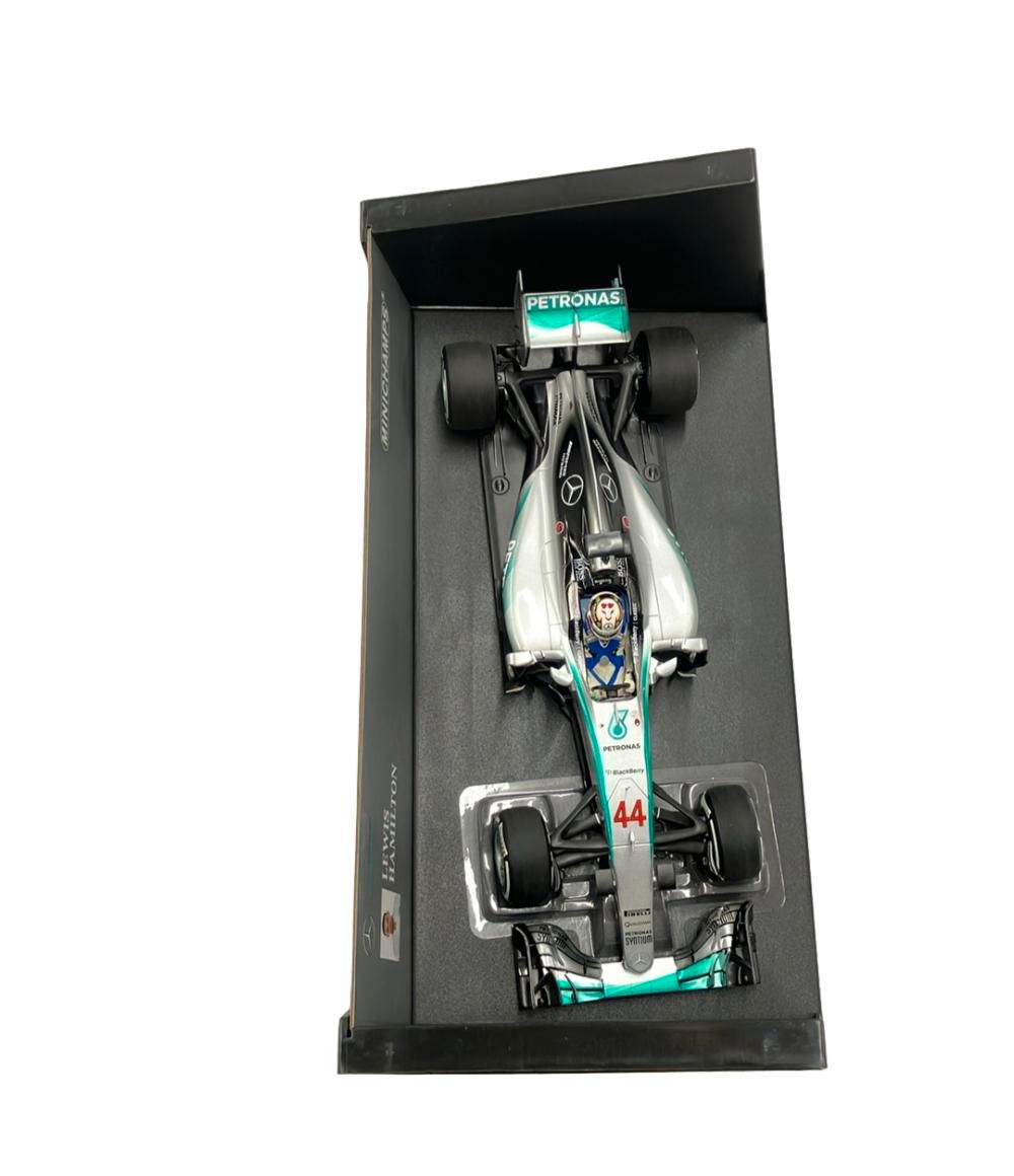 【中古】 ミニカー メルセデス AMG パトローナスF1チームW06 ウイナー.L.ハミルトン MINICHAMPS ミニカー メルセデス AMG パトローナスF1チームW06 ウイナー.L