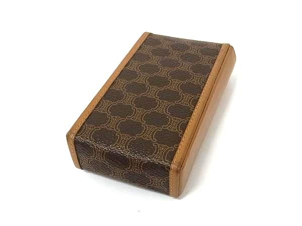 CELINE マカダム柄　ケース 中古・古着通販】CELINE (セリーヌ) マカダム柄コインケース