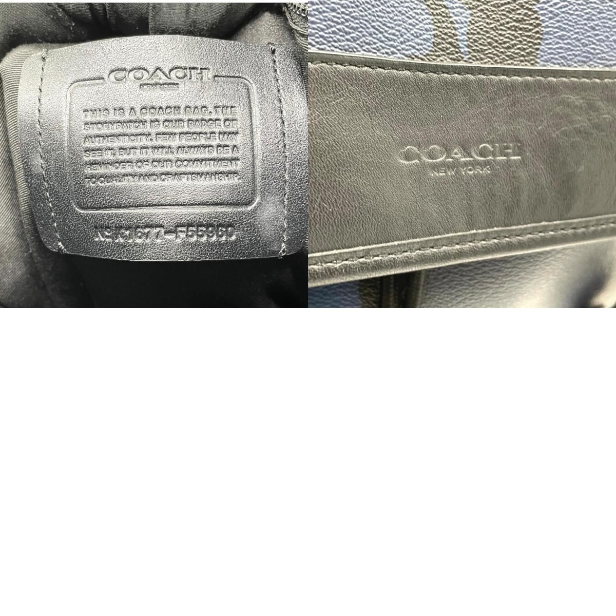 極美品 COACH コーチ F55960 ヘンリー バックパック リュックサック