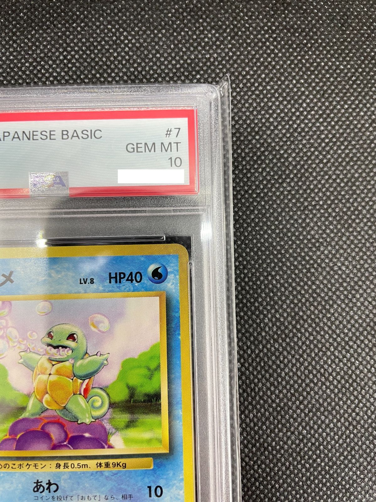 新しい季節 裏面 ゼニガメ LV16 PSA10 大変希少なポケモンカード