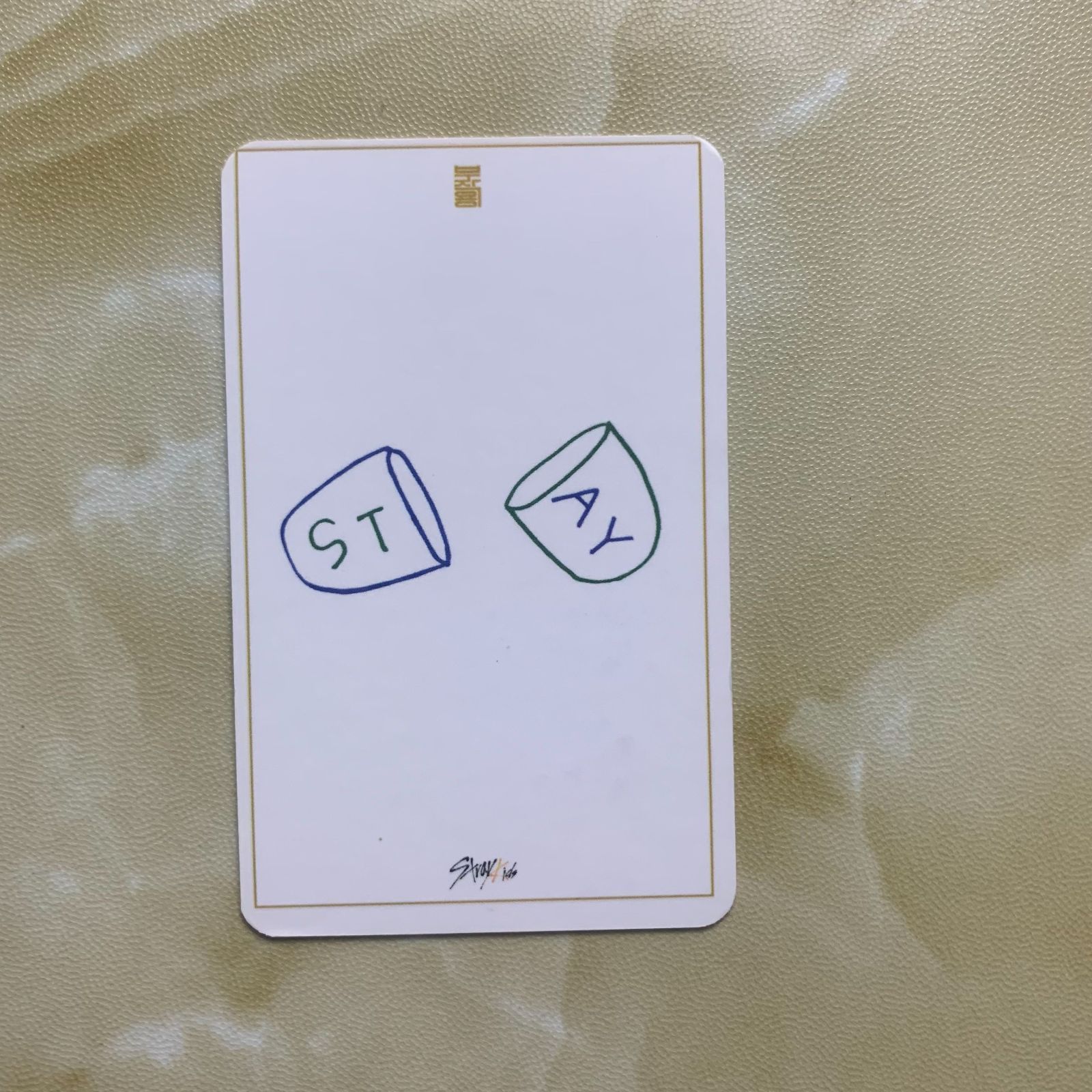 StrayKids yellow wood 特典 サノク 事前収録 リノ トレカ