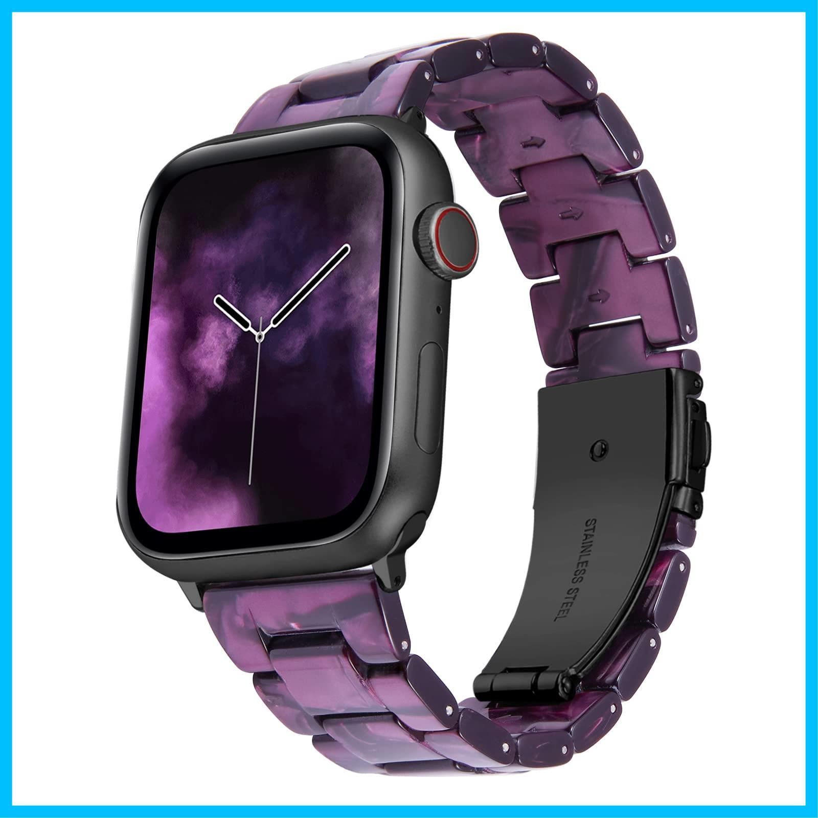 【特価商品】アップルウォッチベルトストラップ iWatch専用バンド シリーズ1/2/3/4/5/6/7/SE/Ultra バンド樹脂 38mm/40mm/41mm/42mm/44mm/45mm/49mmに対応 メンズ Watch レディース コンパチブルAp