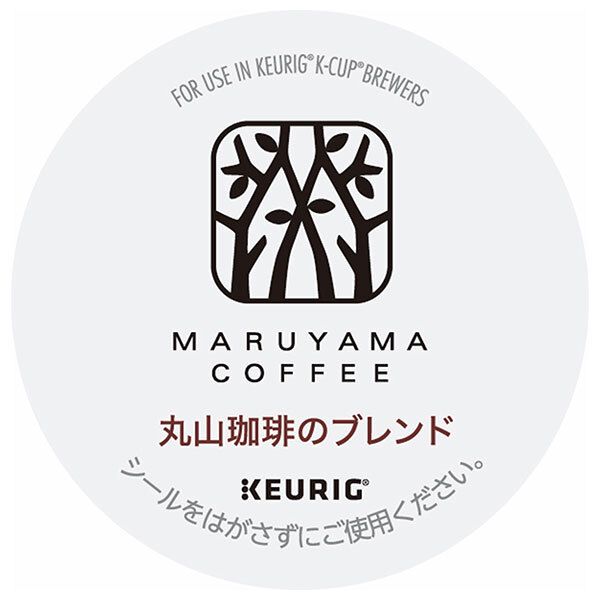 ユニカフェ キューリグ カートリッジ K-Cupパック 丸山珈琲のブレンド 12P×8箱入× 2ケース ｜ コーヒー 珈琲 コーヒーカプセル カートリッジ Kカップ KEURIG