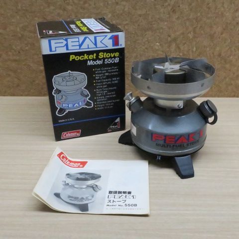 ジャンク扱い Coleman コールマン／Peak1 Feather442 Unleaded Stove