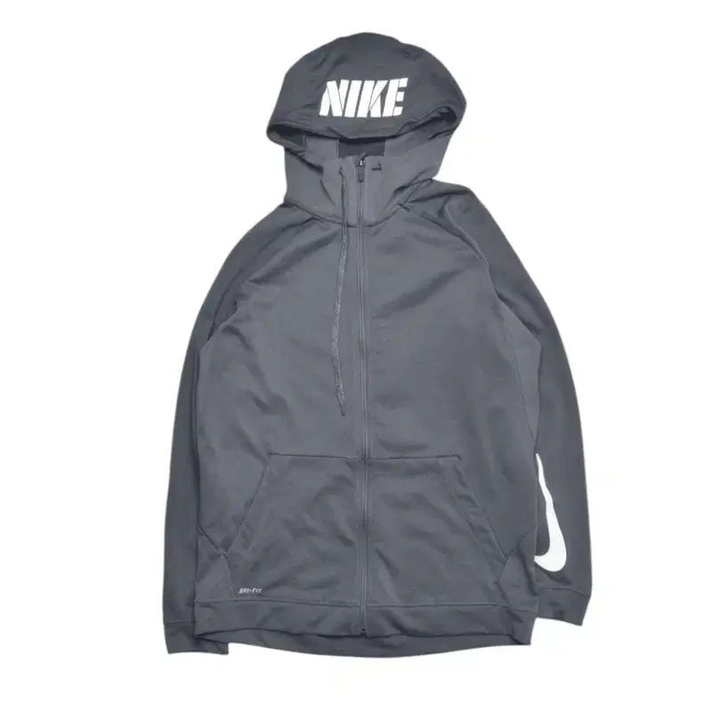 00S Nike ナイキ ドライフィット ビックスウォッシュ フード ロゴ ポイント フード付き ジップアップパーカー