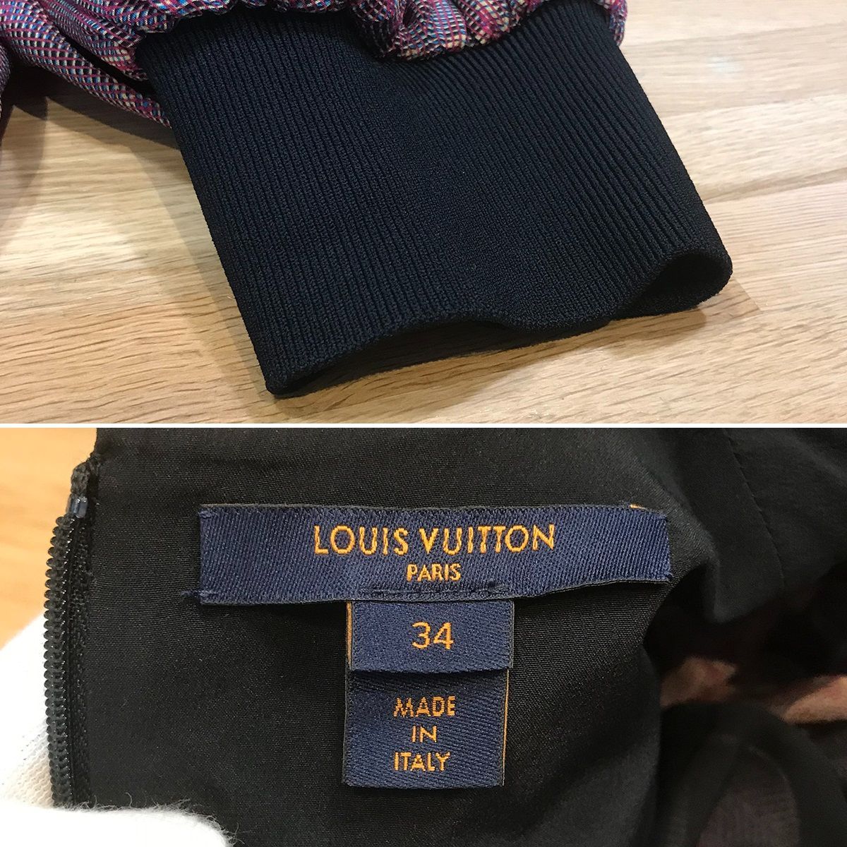 新品同様】ルイヴィトン LVポップ チュニック ドレス #34 レッド系