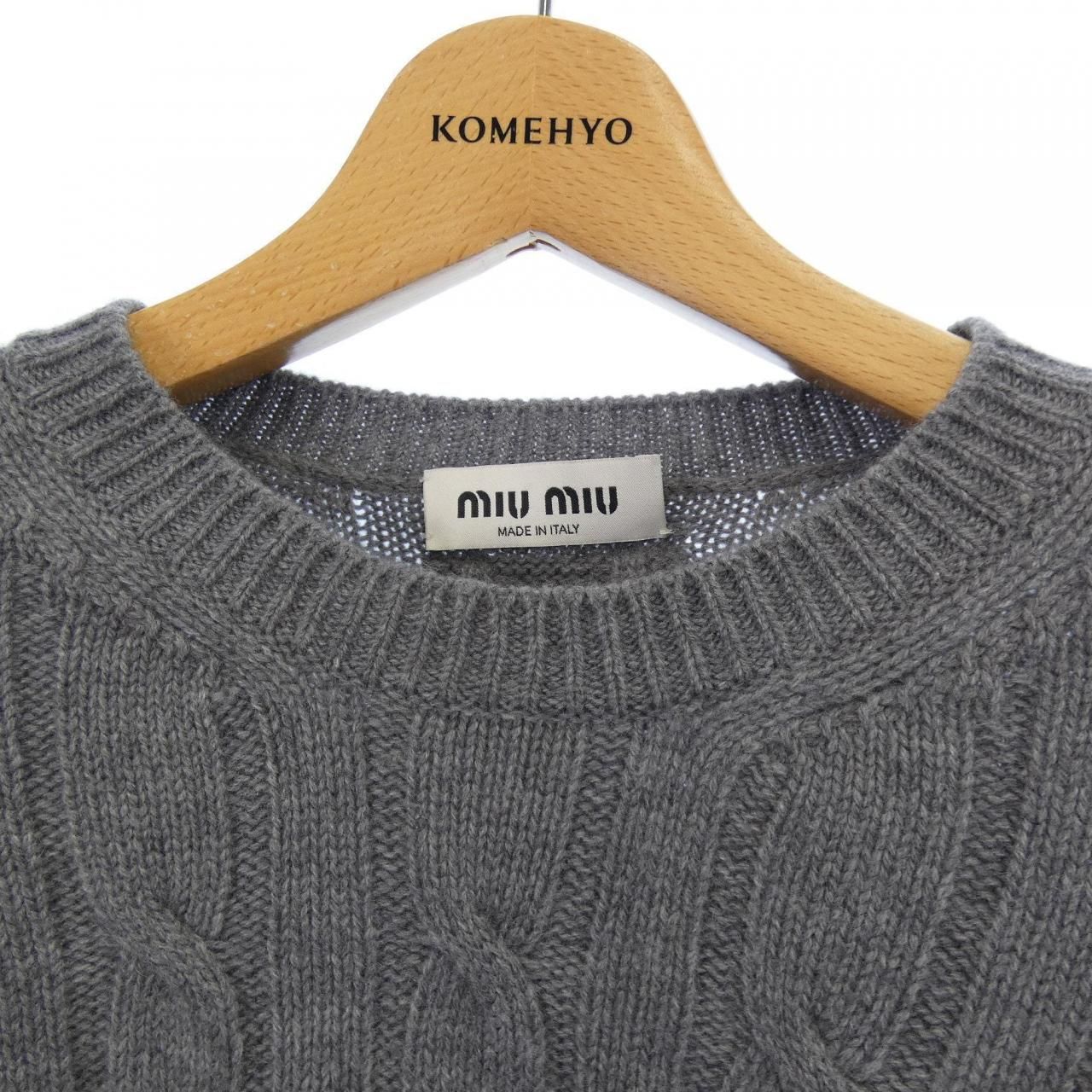  ミュウミュウ MIU MML 603 1031 ニット 長袖 ニット セーター