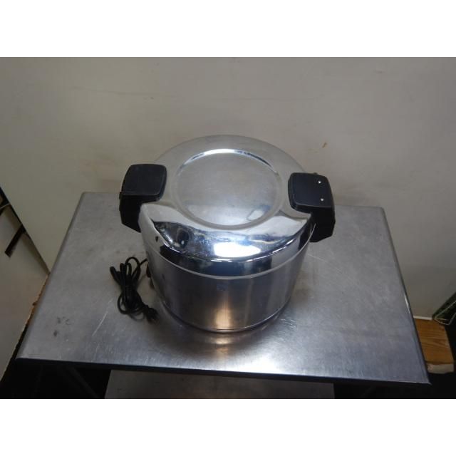 外装へこみ フィルムはがれ 釜きず 2007年製 タイガー 電子 保温 ジャー ステンレス JHA-540A 100V 3升 5.4L W435D358H315mm 5.2kg