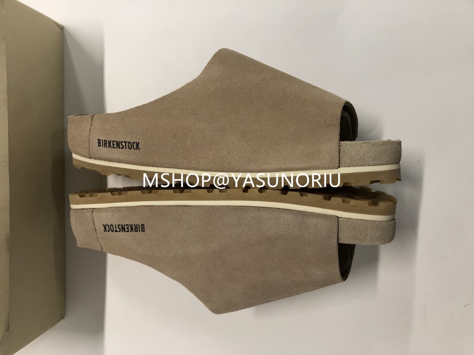 BIRKENSTOCK FEAR OF GOD 1774 LOS FELIZ スエード レザー サンダル TAUPE ビルケンシュトック フィアオブゴッド トープ