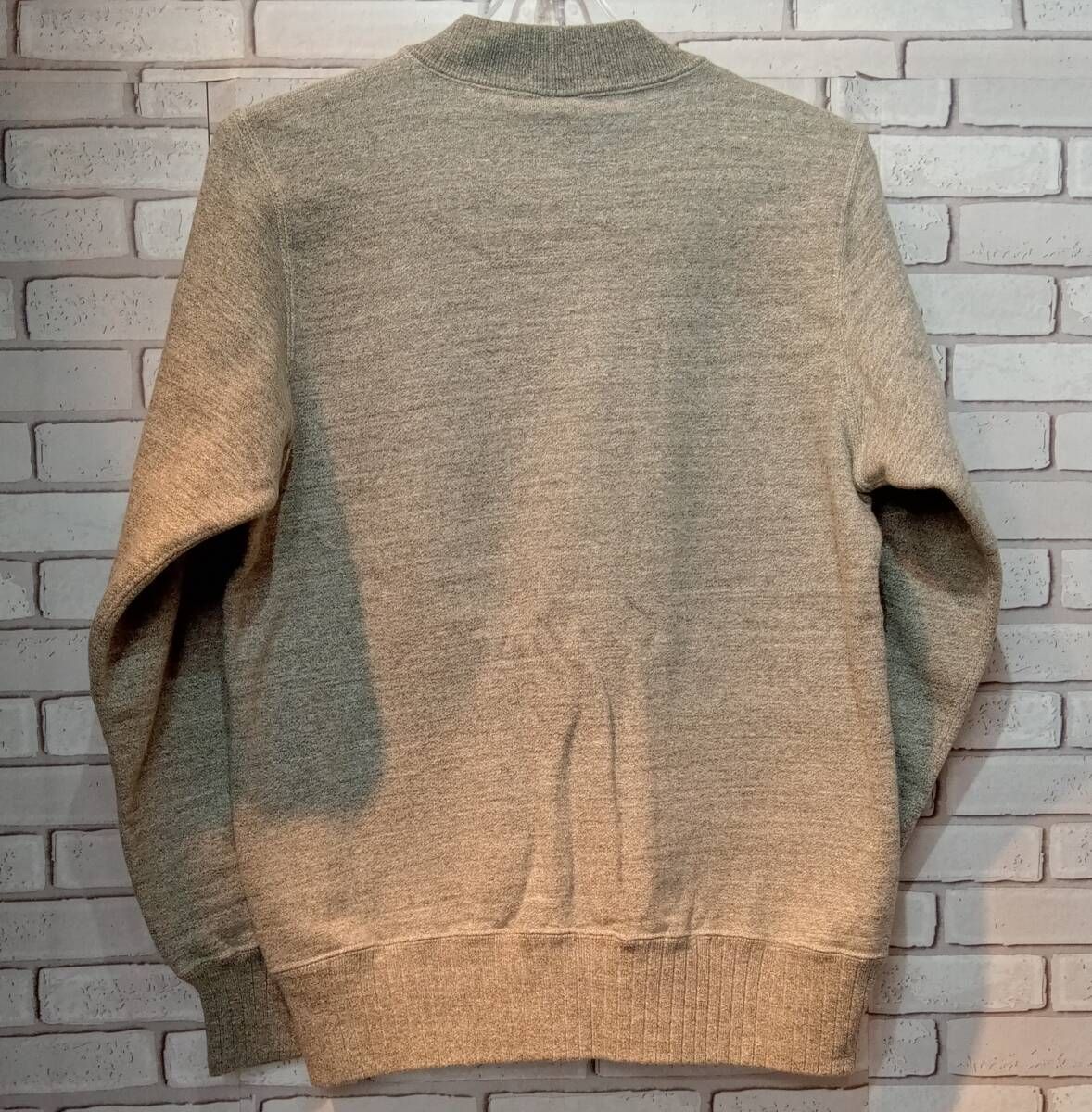 BUZZ RICKSON S バズ リクソンズ パーカー BR 65601 ジップアップ サイズS グレー アメリカンカジュアル