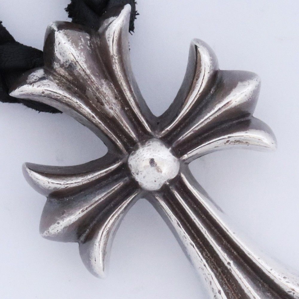 Chrome Hearts クロムハーツ　スモールCHクロスレザーブレード クロムハーツ スモール CH クロス レザーブレード ネックレス