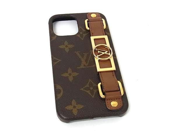 LOUIS VUITTON ルイヴィトン M69782 モノグラム バンパー ドーフィーヌ iPhone 12|12 Pro 対応 アイフォンケース BM8853