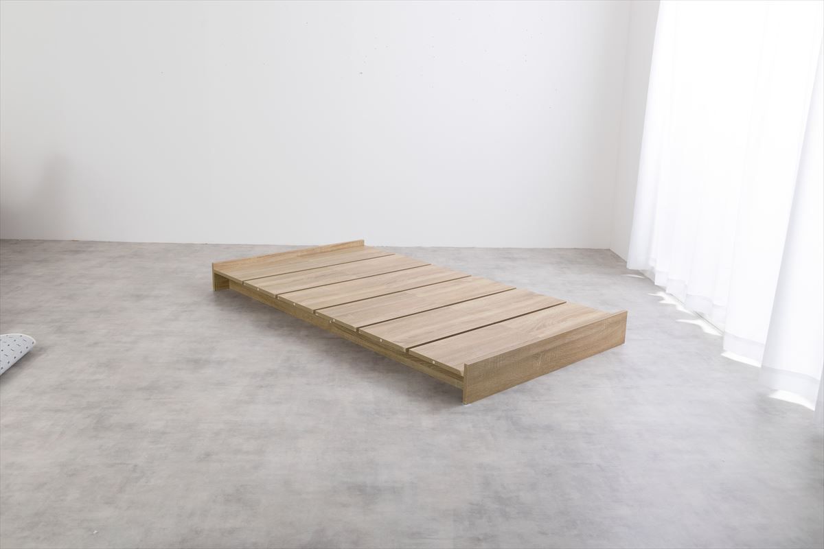 Yuseong幅100cm幅広すのこローベッド ヘッドボードタイプ