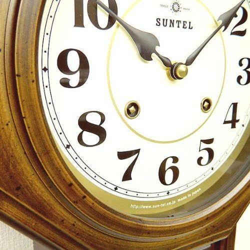 さんてる 日本製八角渦ボン振り子時計（アラビア文字) - メルカリ