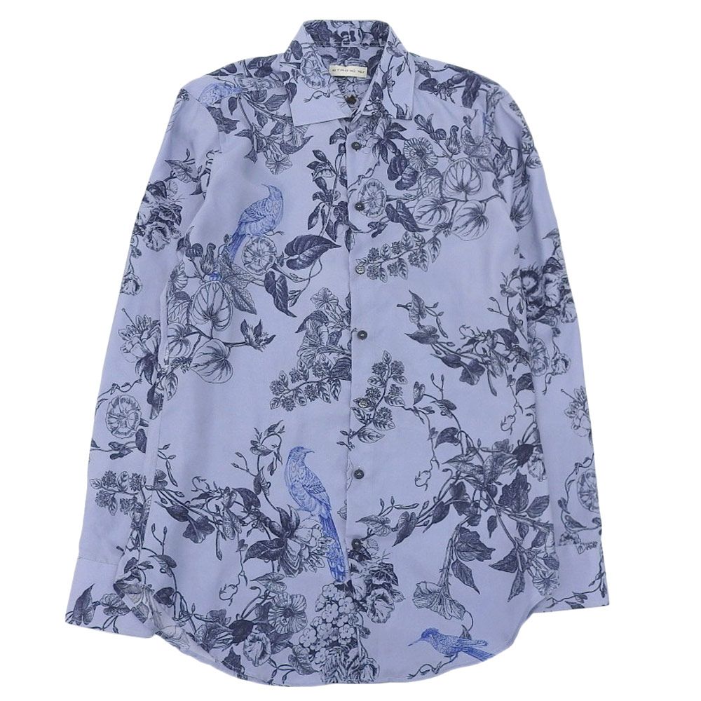 タグ付未使用 エトロ ETRO 2019年商品 総柄 鳥 バード ボタニカル 