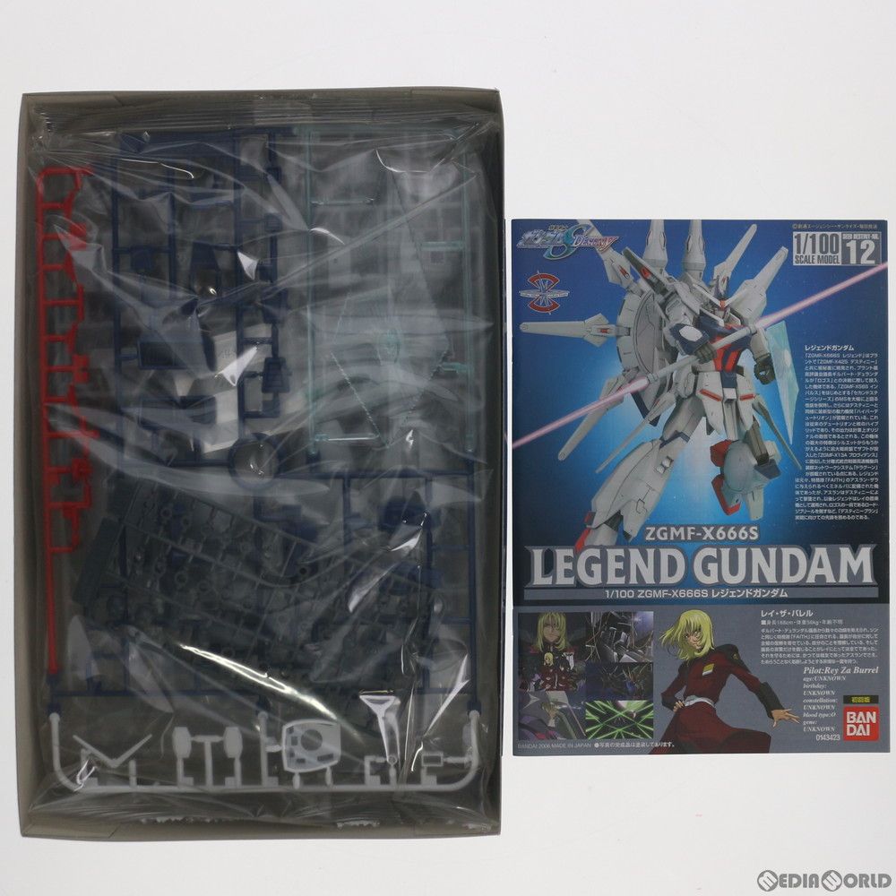 BANDAI - 1/100 ZGMF-X666S レジェンドガンダム 初回限定版 機動戦士ガンダムSEED DESTINY(シード デスティニー) プラモデル(0143423) バンダイ Bandai Kit Legend Gundam 1/100 Zgmf-x666s Seed Destiny No12