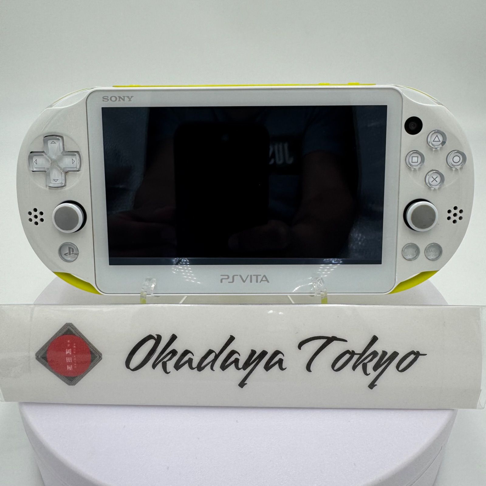 PS Vita 本体 ライムグリーン イエロー ホワイト PCH-2000 動作 済み 本体のみ