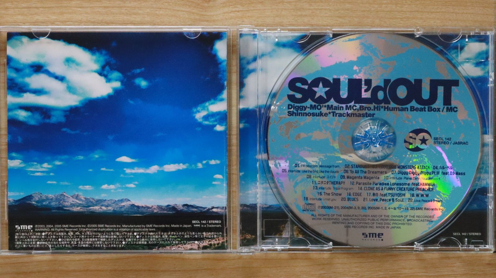 国内盤CD☆ソウルド・アウト/SOUL'd OUT□ To All Tha Dreamers