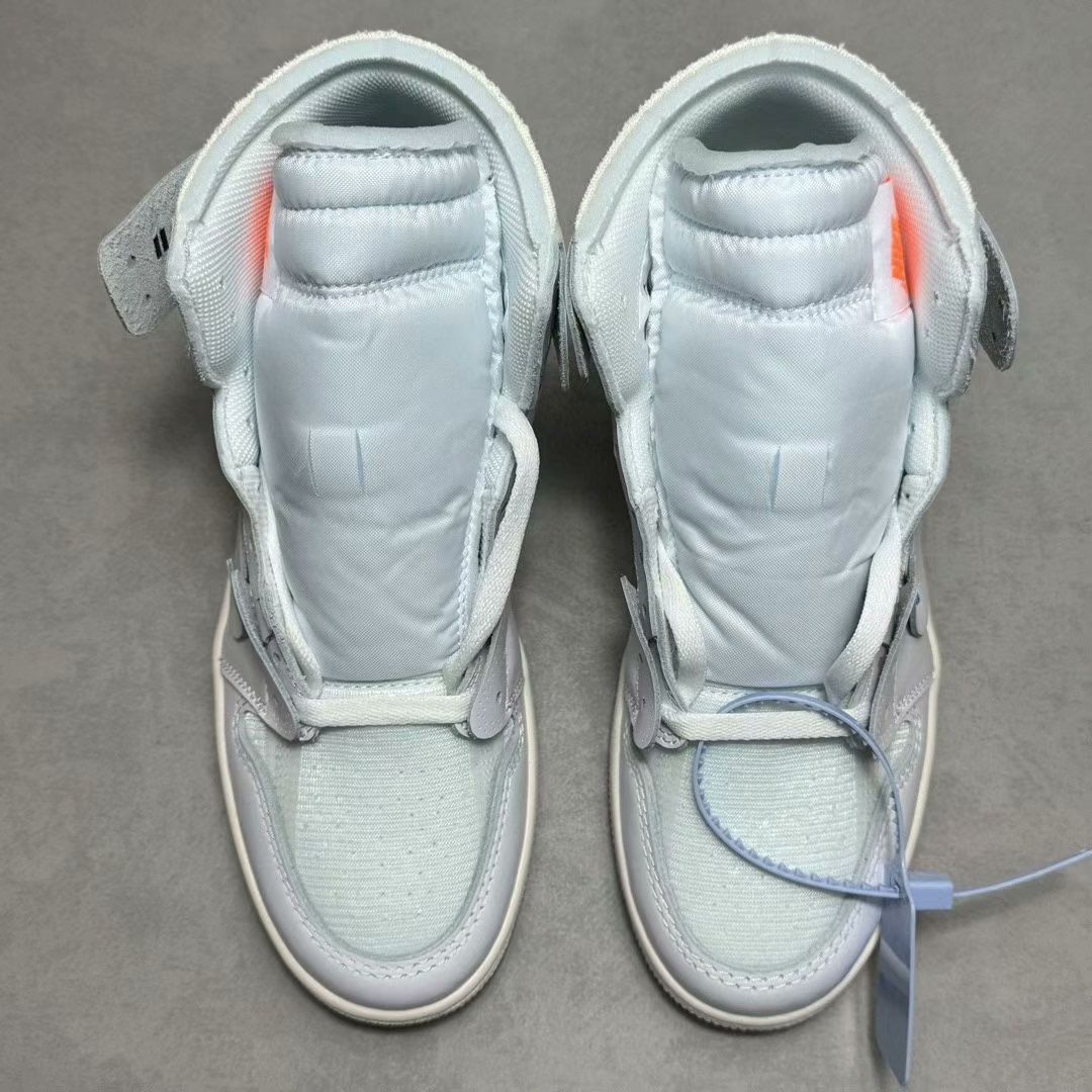 新品未使用 Nike ナイキ OFF-WHITE x Jordan Air Jordan 1 High White the ten カジュアルスニーカー AQ0818-100