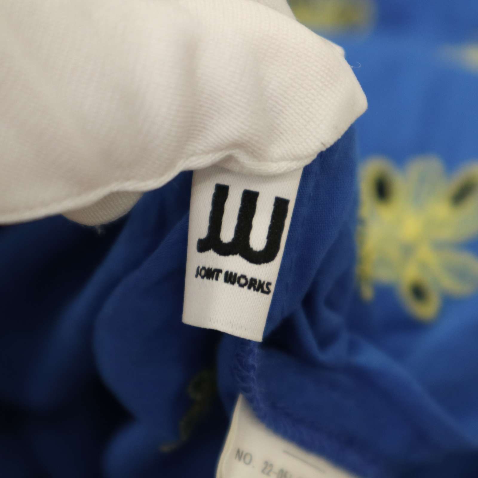 ジョイントワークス 花柄 シャツ ワイシャツ 花柄 ブルー ジャカード LOUIS & CLERK｜STYLE WORKS