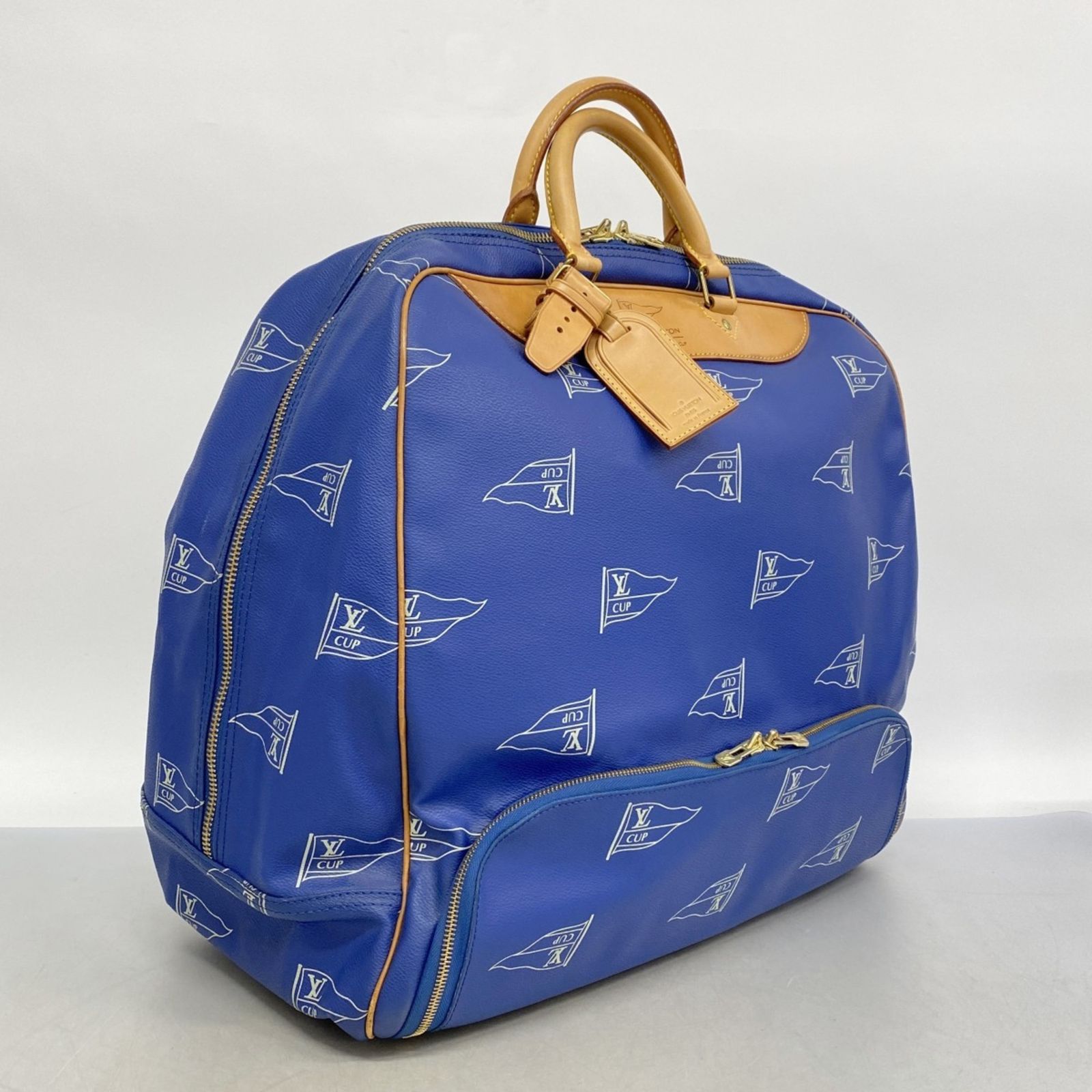 ルイ ヴィトン Louis Vuitton ルイ ヴィトン ボストンバッグ LVカップ エヴァジオン ブルーメンズ レディース