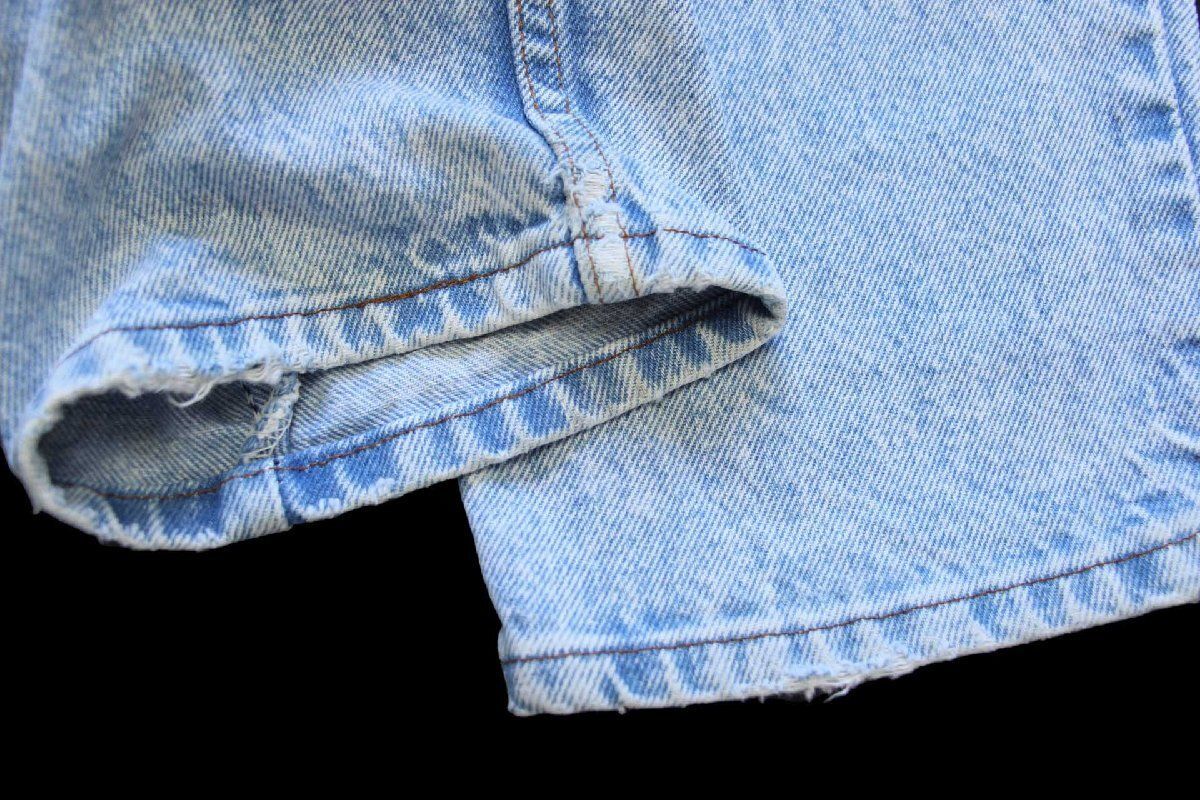 80s USA製 Levi'sリーバイス 550 ケミカルウォッシュ デニム