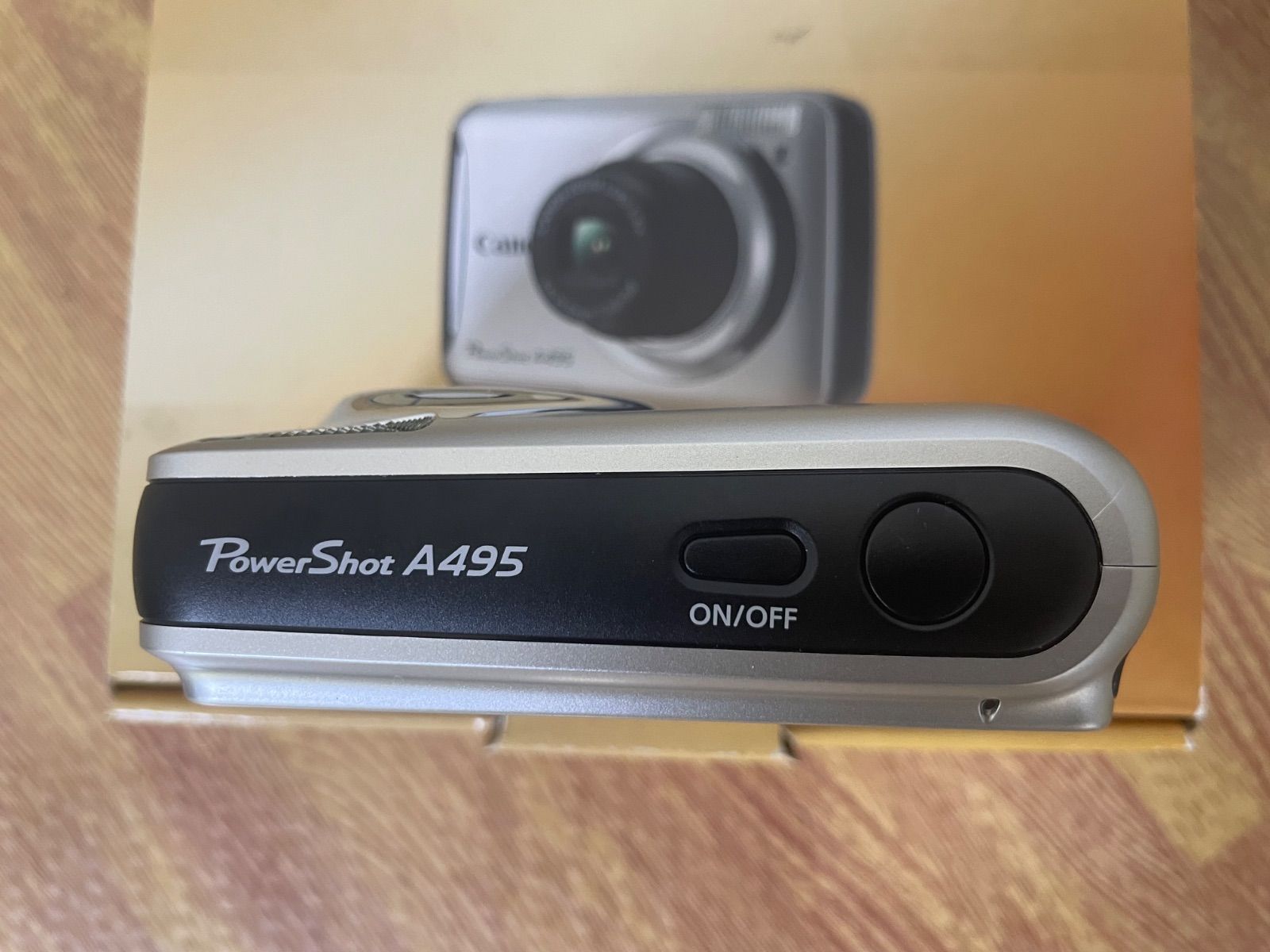 【RL61】CANON powershot A495 デジカメ 本体 シルバー Amazon | PowerShot A495 シルバー Canon | コンパクト 通販