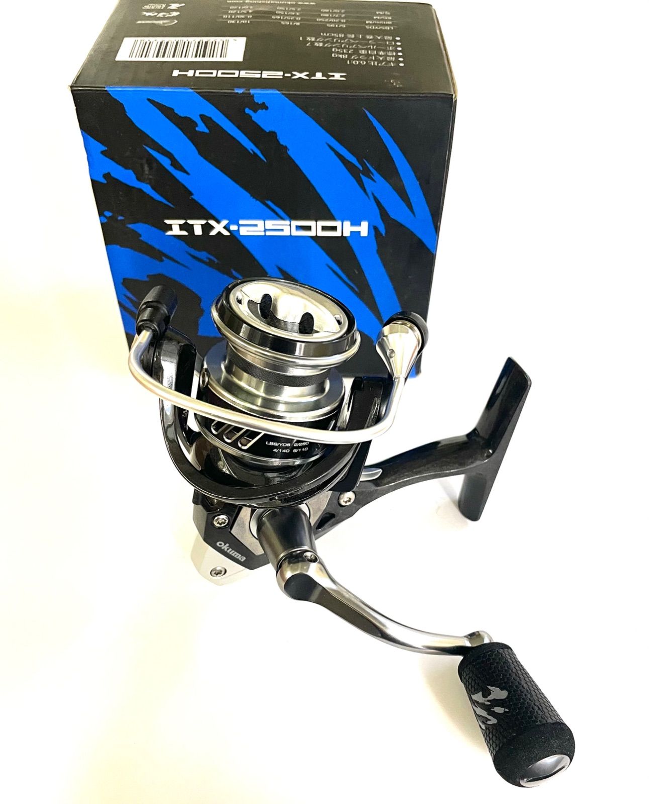 オクマ ITX ITX-2500H カーボンボディー スピニングリール ゼニス 1つあると助かる便利なスピニングリール「ITX」 | 釣りの総合