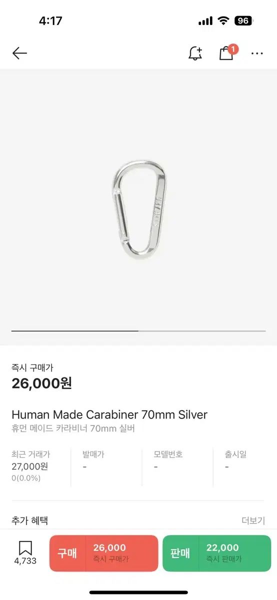 HUMAN MADE(ヒューマンメイド) カラビナ