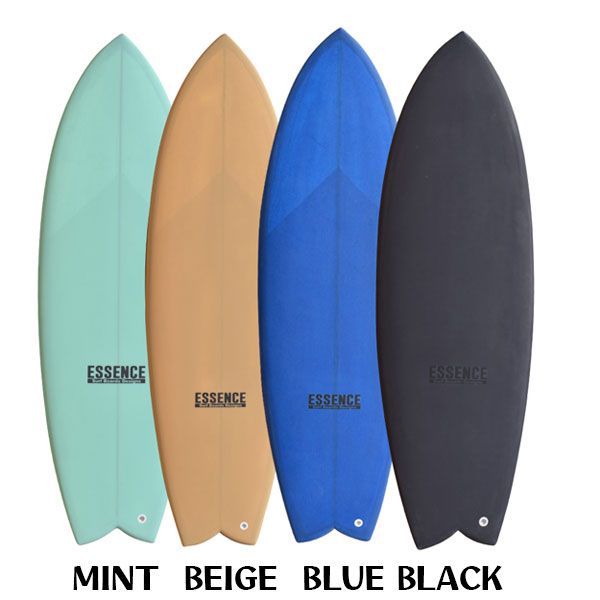 新品格安ESSENCE ショートボードベージュフィッシュ5’2 ESSENCE エッセンス FISH 5 フィッシュファイブ 5'4 EPS 5